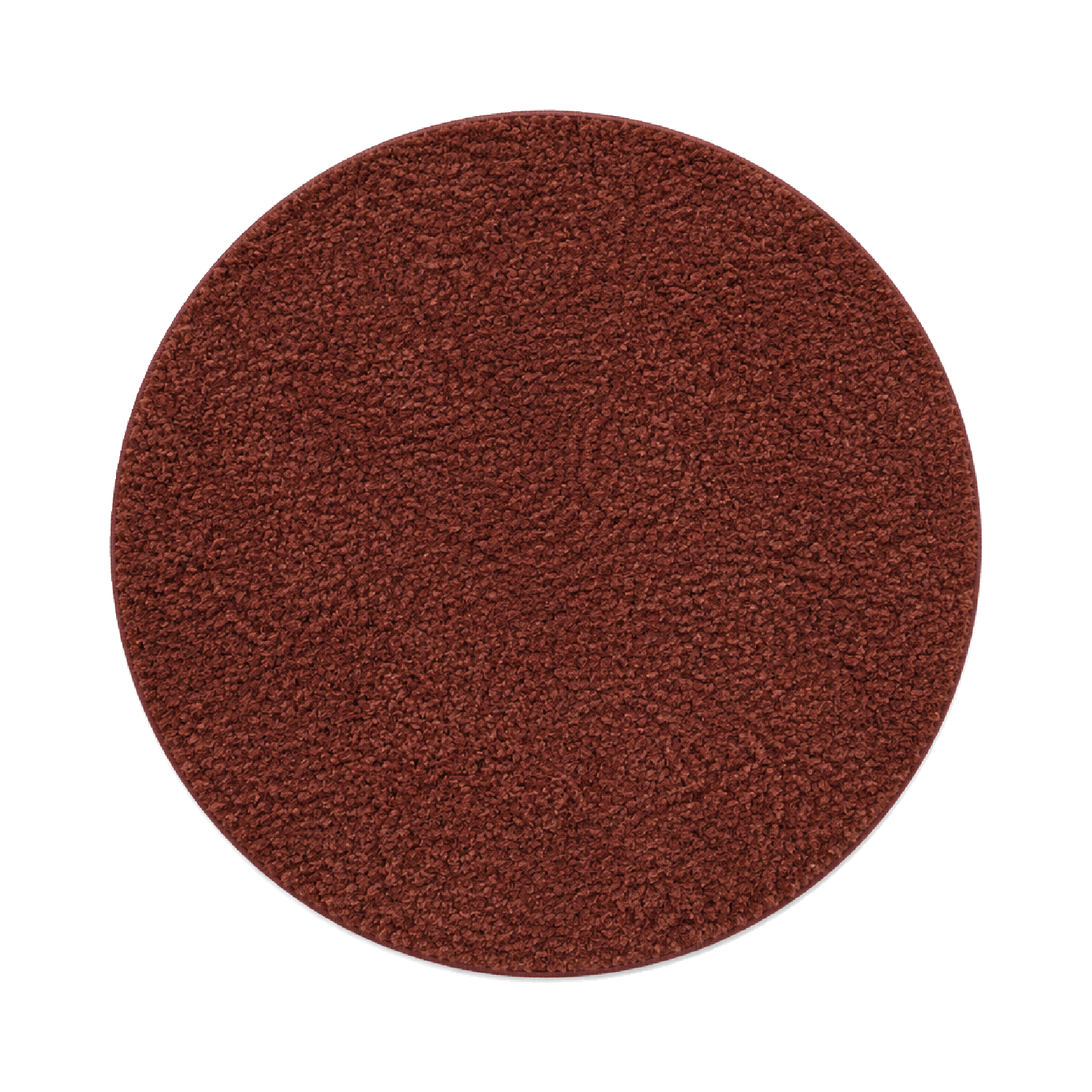 Rund Teppich Xilento Intense Terra Rose