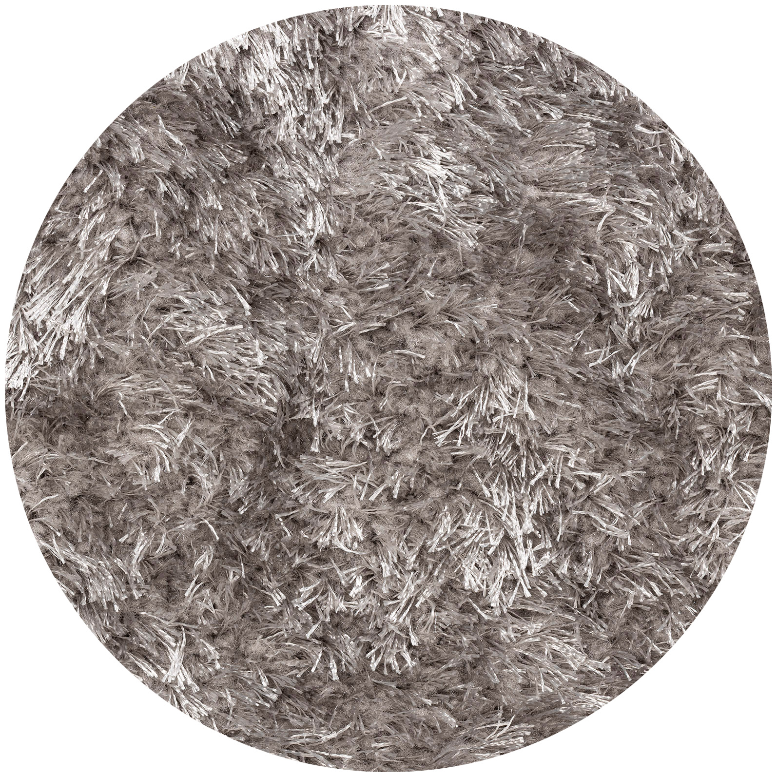 Rund Teppich Xilento Twinkle Silverline