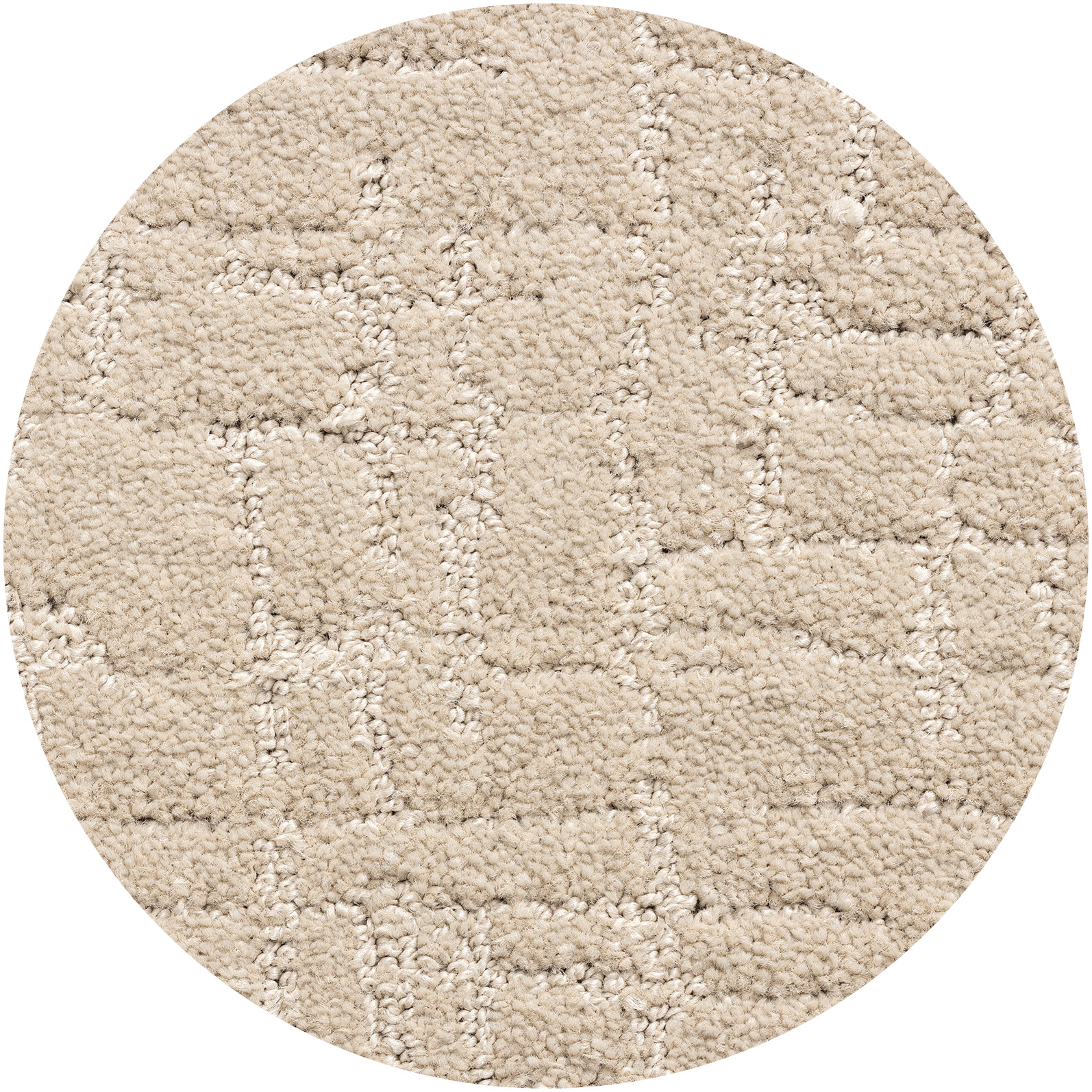 Rund Teppich Xilento Ravello Sand
