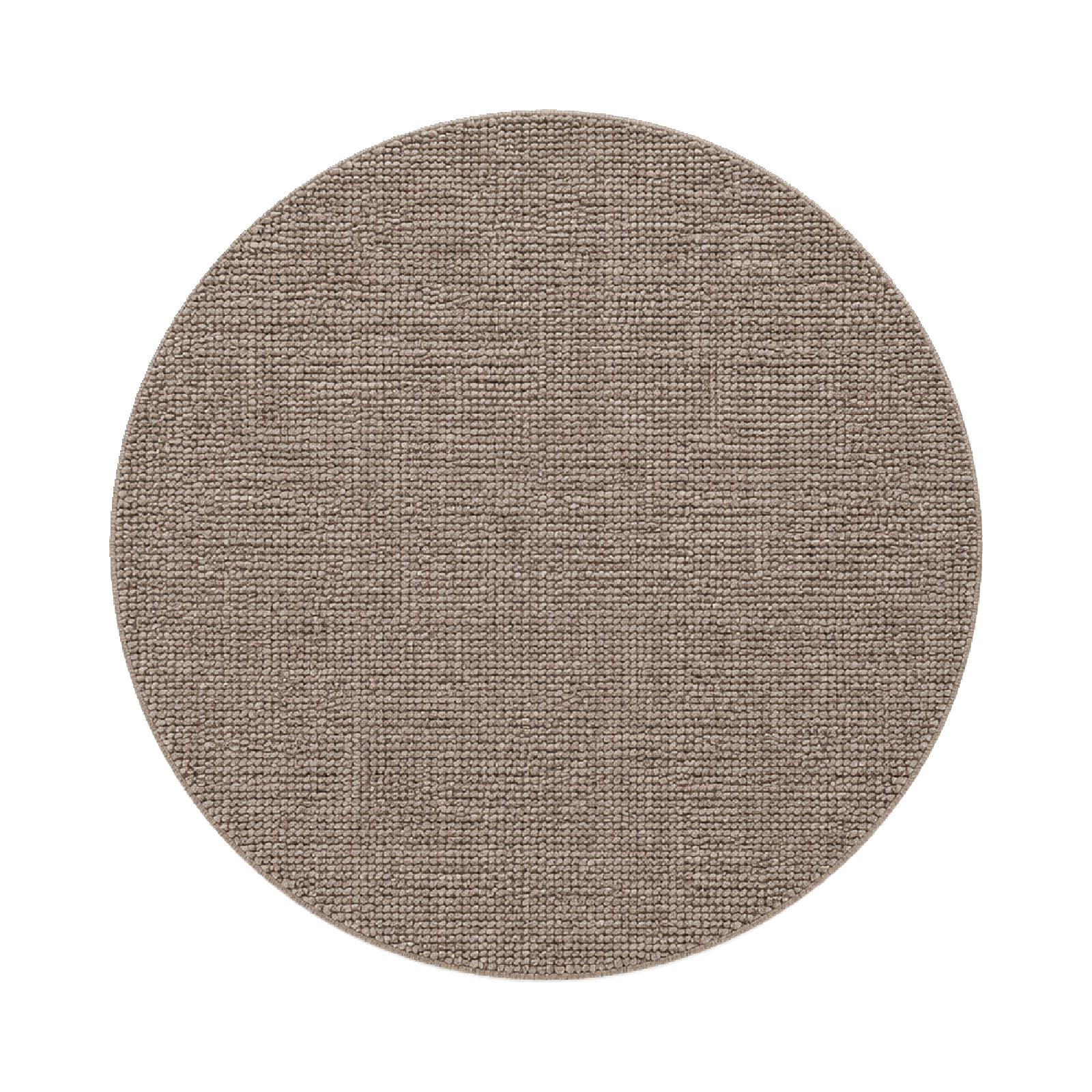 Rund Teppich  Xilento Pure Loop Braun