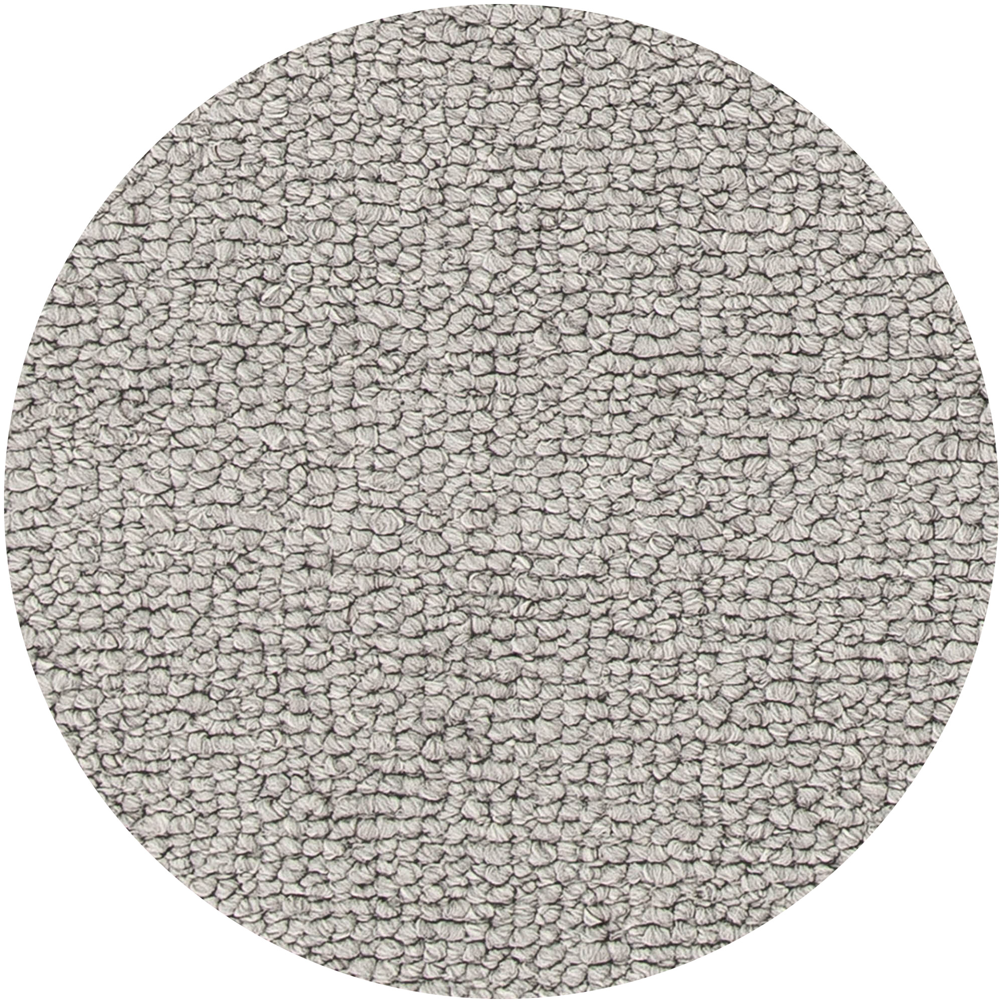 Rund Teppich Xilento Pure Loop Grau